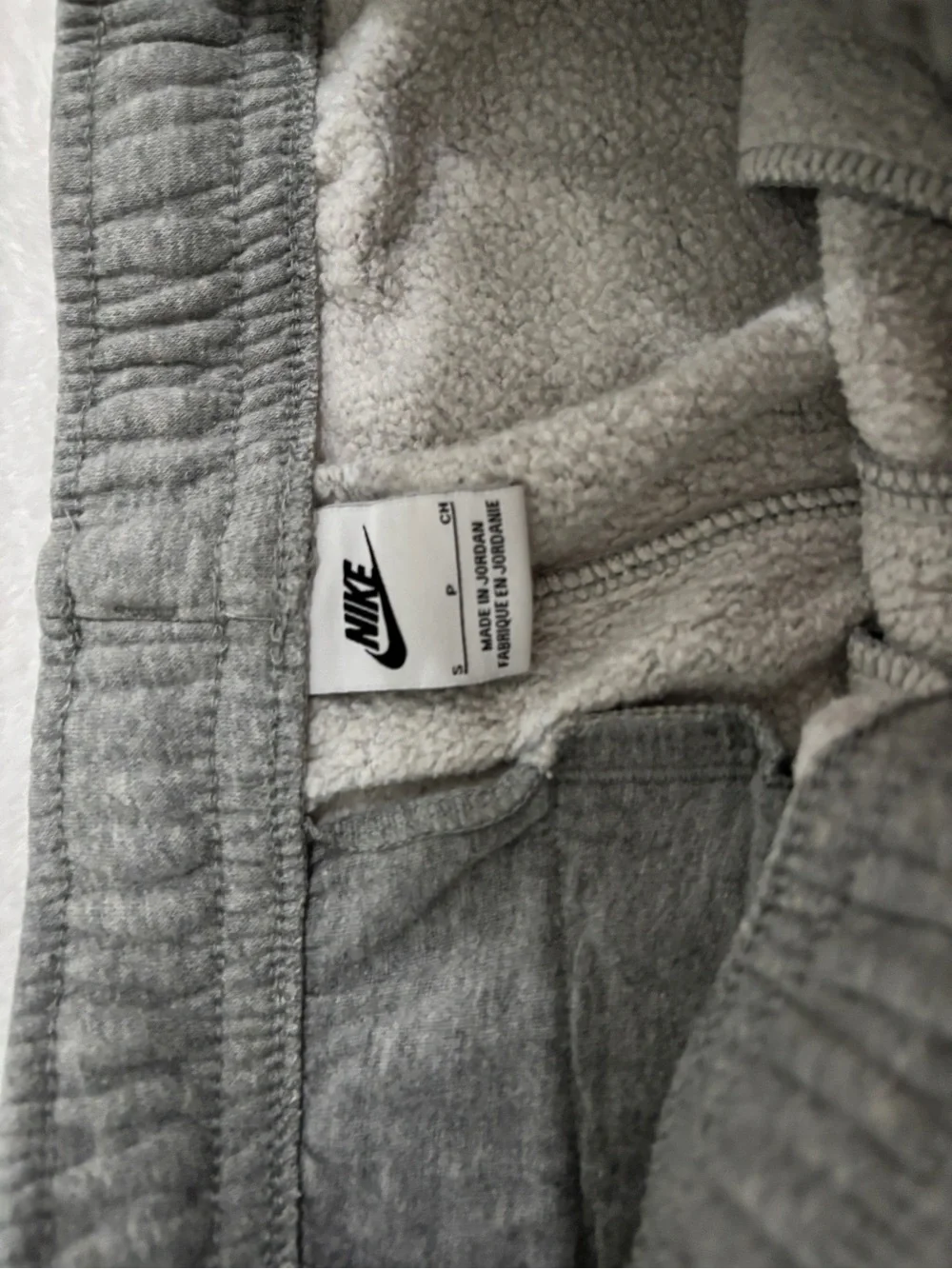 Nike Gray Fleece Jogger Pants for Kids